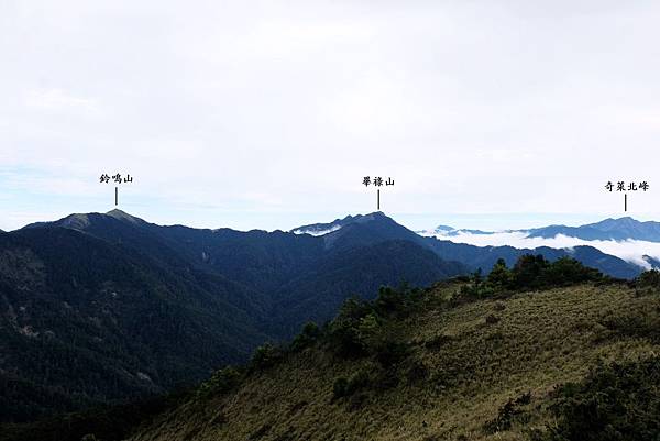 閂山往東南眺望風景