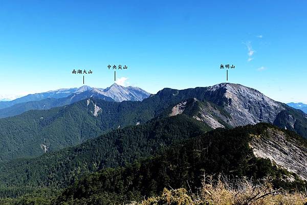 鈴鳴山往東北眺望風景