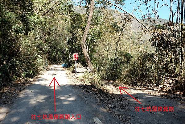 新舊路岔口續左新路