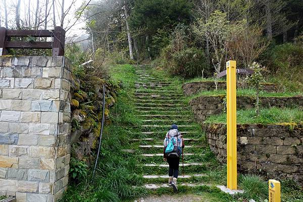 嘉明湖國家步道登山口（0K，H2380m）