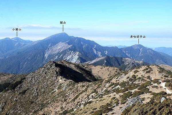 向陽山往西南眺望風景