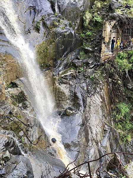 第1號明隧道大瀑布水落阻絕 第1號明隧道大瀑布水落阻絕