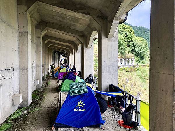 第1號明隧道紮營 第1號明隧道紮營