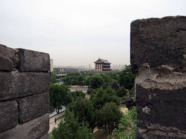 城牆垛口風景