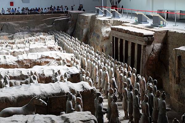 兵馬俑一號坑前鋒部隊