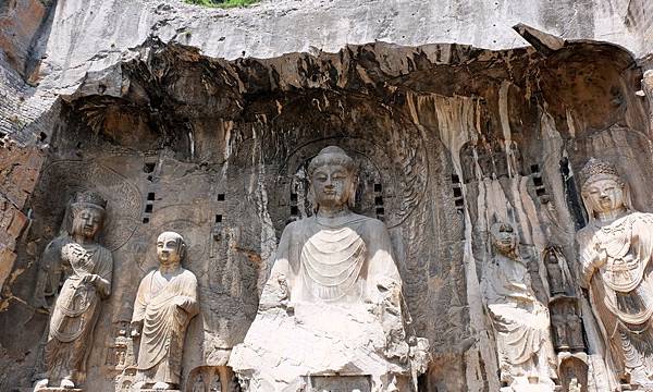 洛陽龍門石窟朝聖 洛陽龍門石窟朝聖