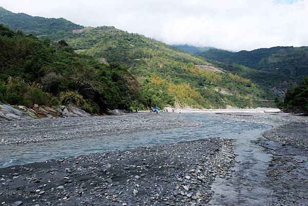 北絲鬮溪溯溪一景