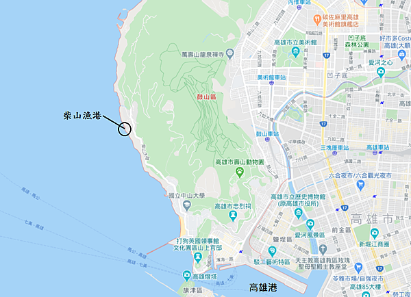 柴山漁港Map