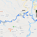 「華山村－萬年峽谷」旅行Map