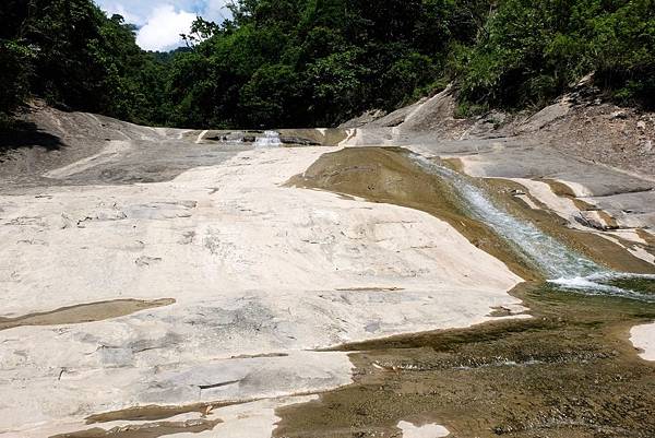 高水坑溪「滑水道」往上游方向