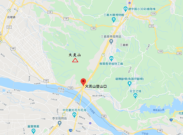 火炎山Map