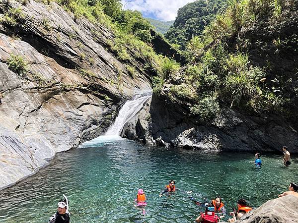 抵達德文情人湖瀑布