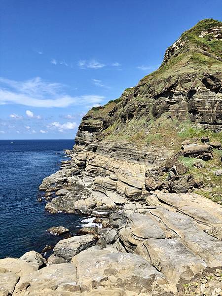 鼻頭角岬岸海崖與海階地形