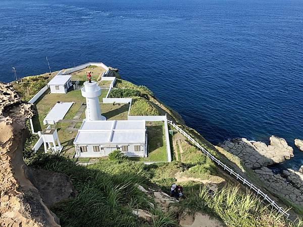 俯瞰上攀燈塔岩峰路徑