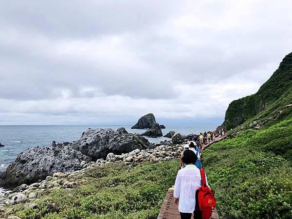 基隆嶼環海步道風景