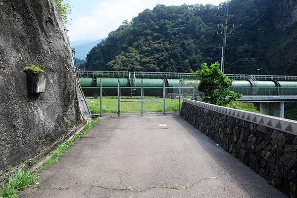 新武界引水道穿出山體