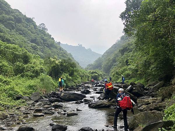 尖刀尾溪溯溪