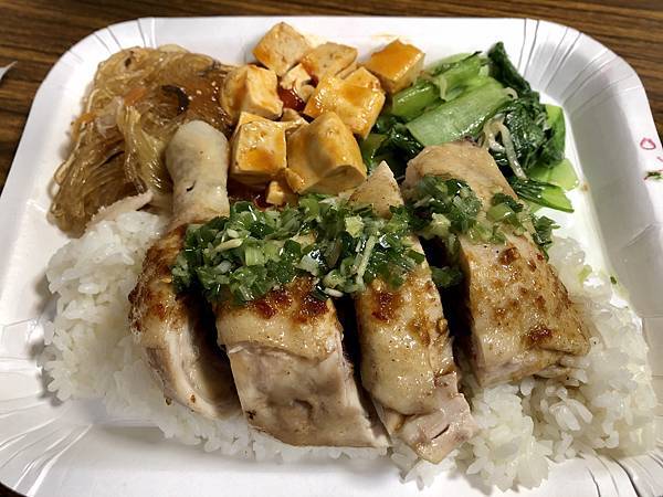 蔥油雞腿飯