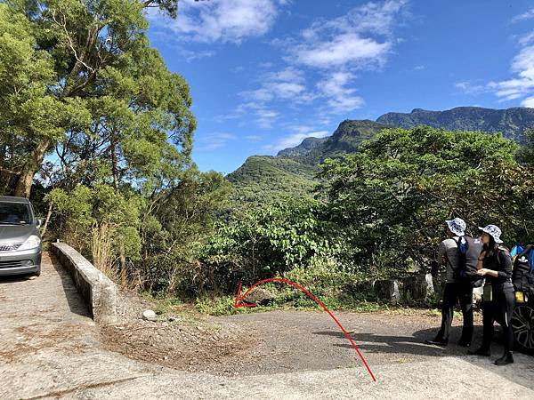 昔日德文風景區產業道路入口