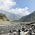 隘寮南溪原始河床風景