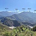 產業道路往西南方展望風景