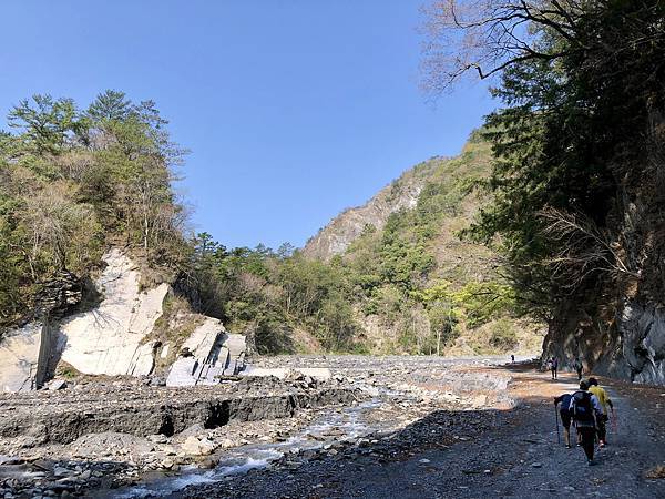 萬大北溪河谷風景