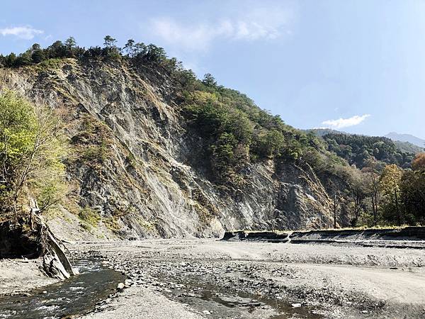 萬大北溪河谷高壁