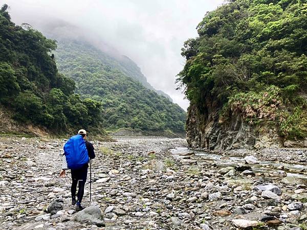 抵達恰堪溪「壁角灣」