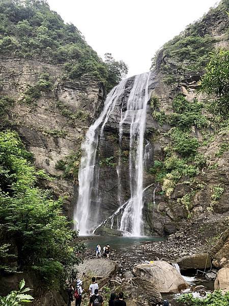 抵達卡悠峰瀑布