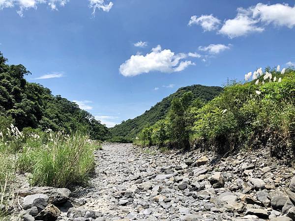 士文溪河床乾溝續往下游方向