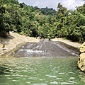 「天馬滑水道」下方廣潭