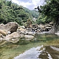 離開「天馬滑水道」繼續上溯方向