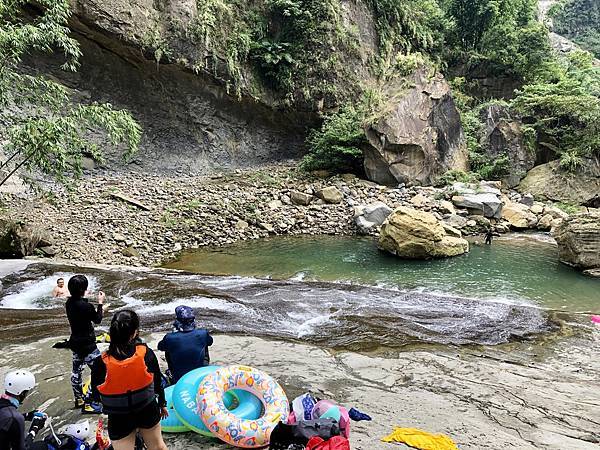 「天馬滑水道」頂端