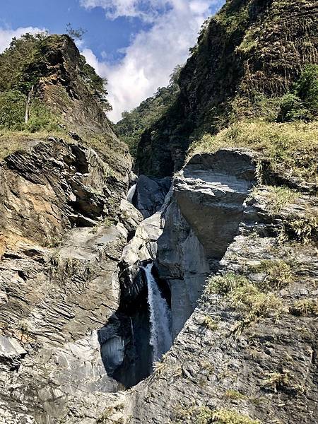 「陰陽瀑布之陰瀑」上層峽谷