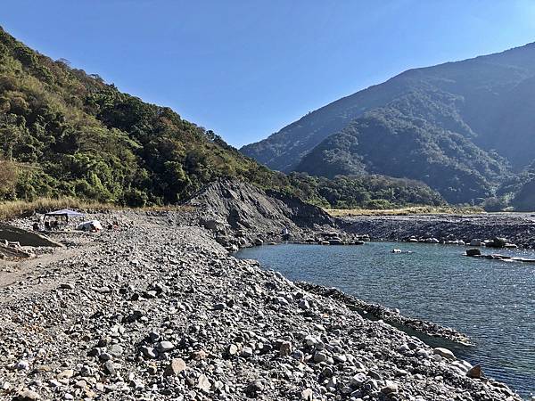 上溯大安溪方向
