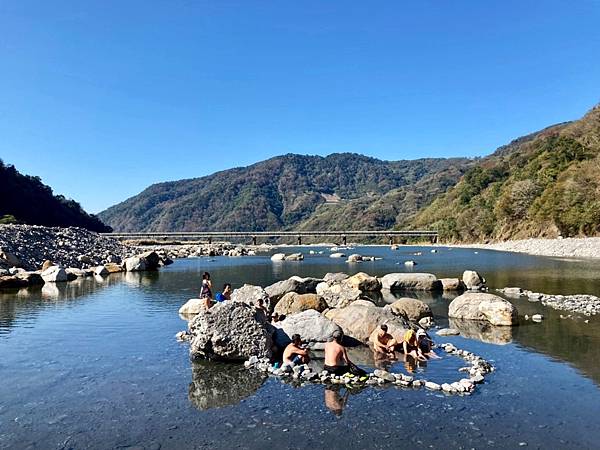 天狗野溪溫泉獨特山水風景