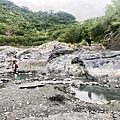 大石旁河岸砂地