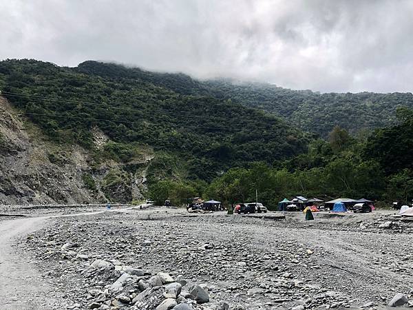 抵達金峰溫泉野營地