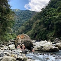 錦屏溪畔風景