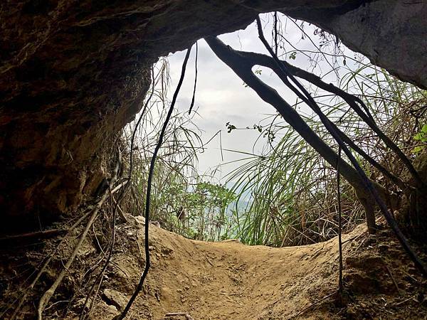 通風口山崖