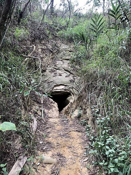 天洞東側出口山壁