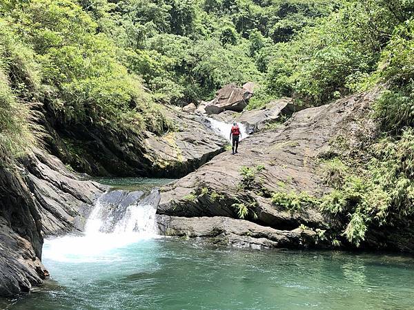 萬安深水潭上下兩層結構