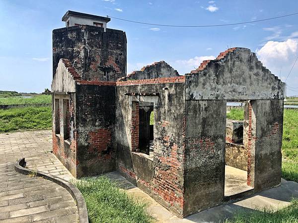 竹滬鹽灘鹽警槍樓與宿舍建築