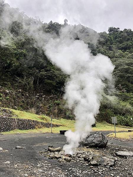 天狗溪噴泉噴發消散