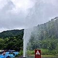 天狗溪噴泉噴發