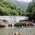 攔沙壩溯溪起點