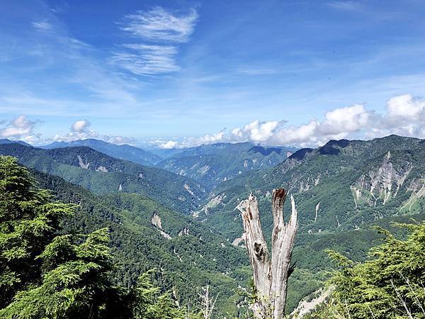 眺望楠梓仙溪山谷