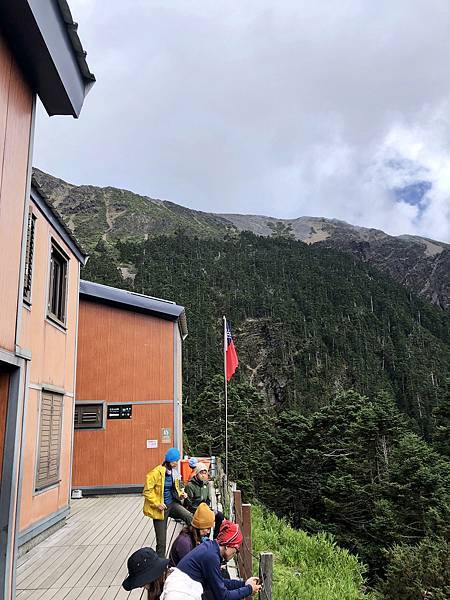 排雲山莊前陽台