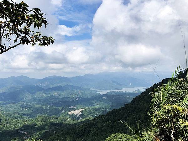 觀景坪往北眺望曾文水庫