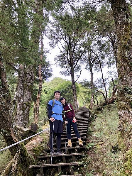 庫哈諾辛山登山步道階梯